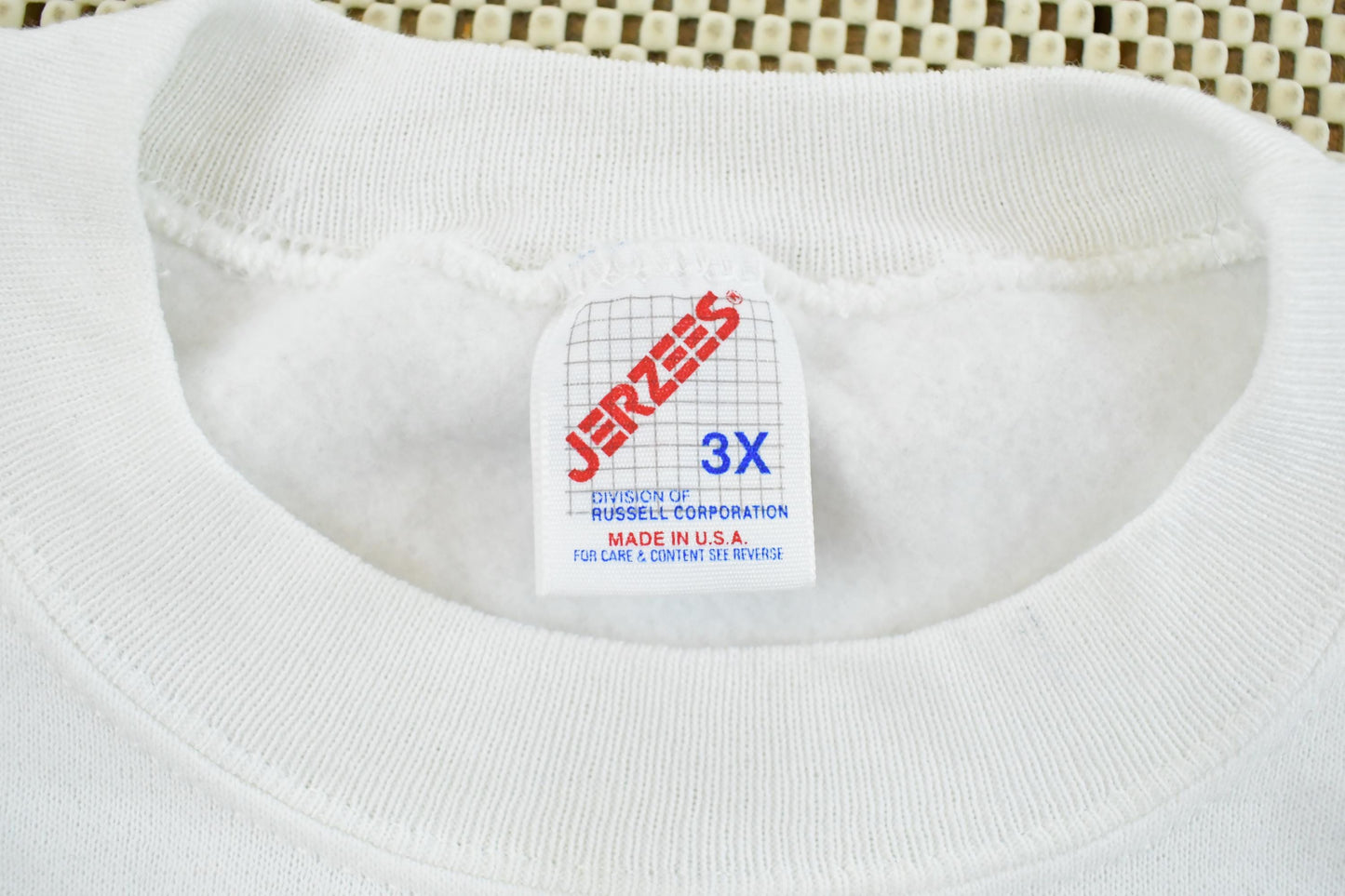 Vintage 1990s Deadstock Jerzees Learned From Men Funny Crewneck Sweatshirt Men's L