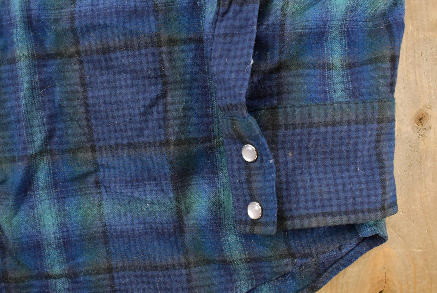 Vintage 1990s Pendleton Wool Flannel Canyon Shirt Men's 2XL