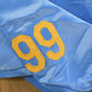 Vintage Y2K DEADSTOCK Minneapolis Lakers NBA Hardwood Classics Basketball Snap On Button Satin Jacket Mens 52