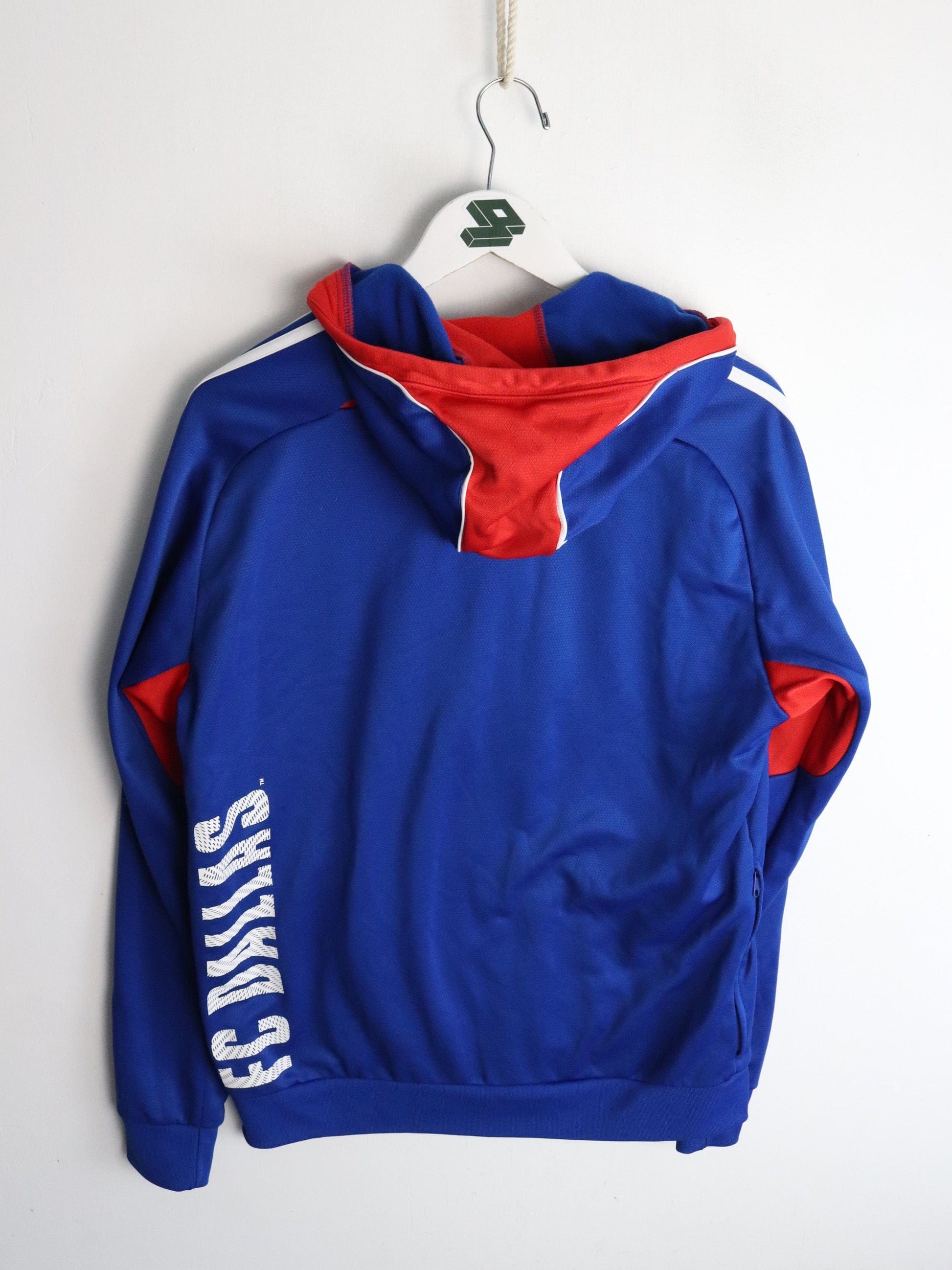 FC Dallas Track Jacket Mens Large Blue Adidas MLS from propervintagecanada