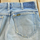 Vintage 1970s Lee Distressed Flare Denim Jeans Men's 30 x 31