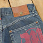 Vintage Makaveli Tupac Denim Jeans Y2K Hip Hop Streetwear (31 x 33 NWT)