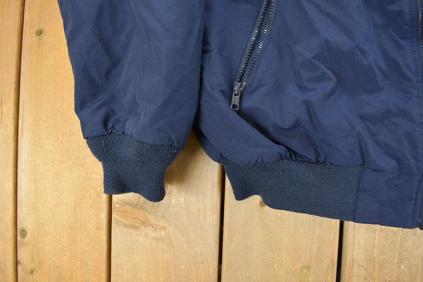 Vintage 1990s St. John's Bay Fleece Lined Jacket Men's Medium