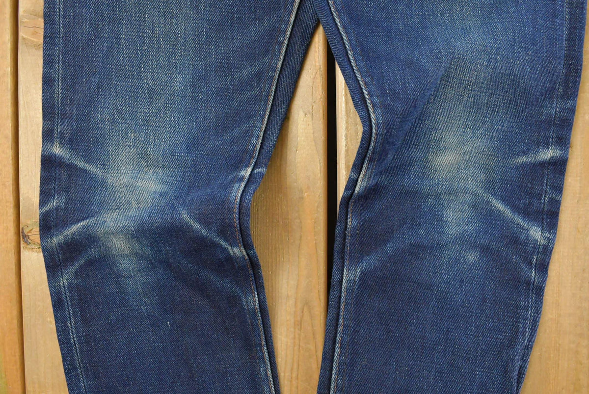 Vintage 2000s Japanese Unbranded 21oz Selvedge Raw Denim Jeans Ubizi Skinny Men's 30 x 28