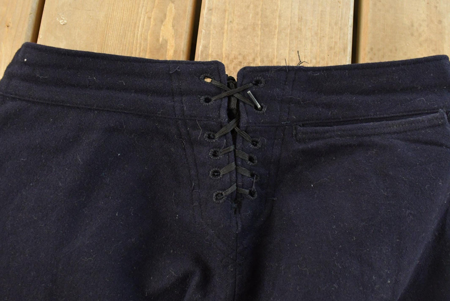 Vintage 1960s US Navy Laced Fly Bell Bottom Pants Men's 28 x 28
