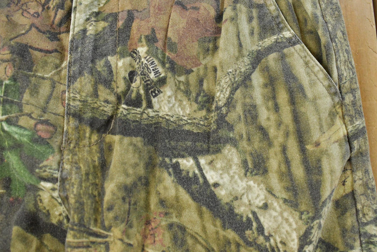 Vintage 2000s Break Up Infinity Forest Tree Camo Cargo Hunting Pants Men's 28 x 30