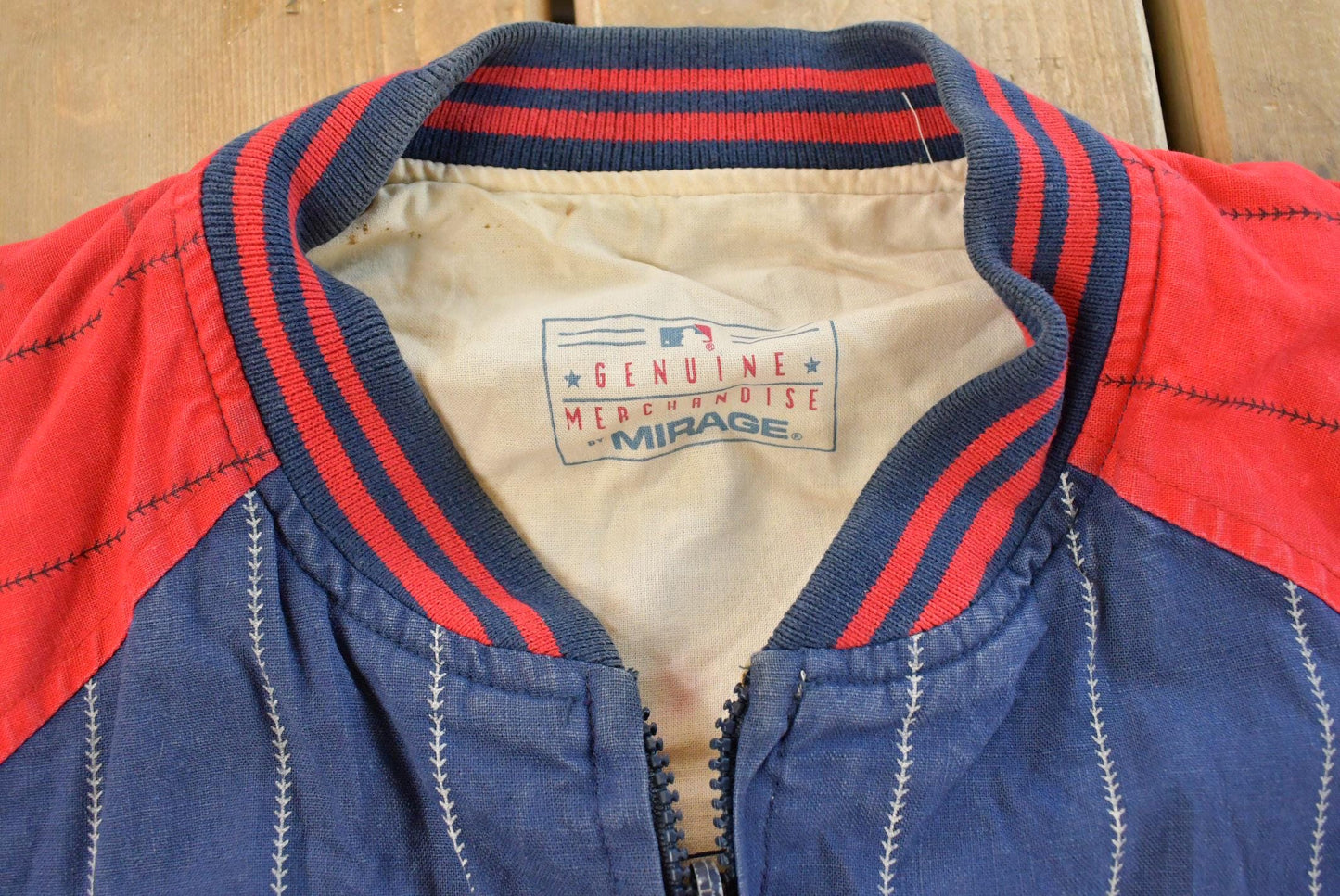 Vintage 1990s Minnesota Twins MLB Reversible Mirage Jacket Men's XL