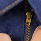 Vintage 1980s Montgomery Ward Flare Denim Blue Jeans Size 24 x 30