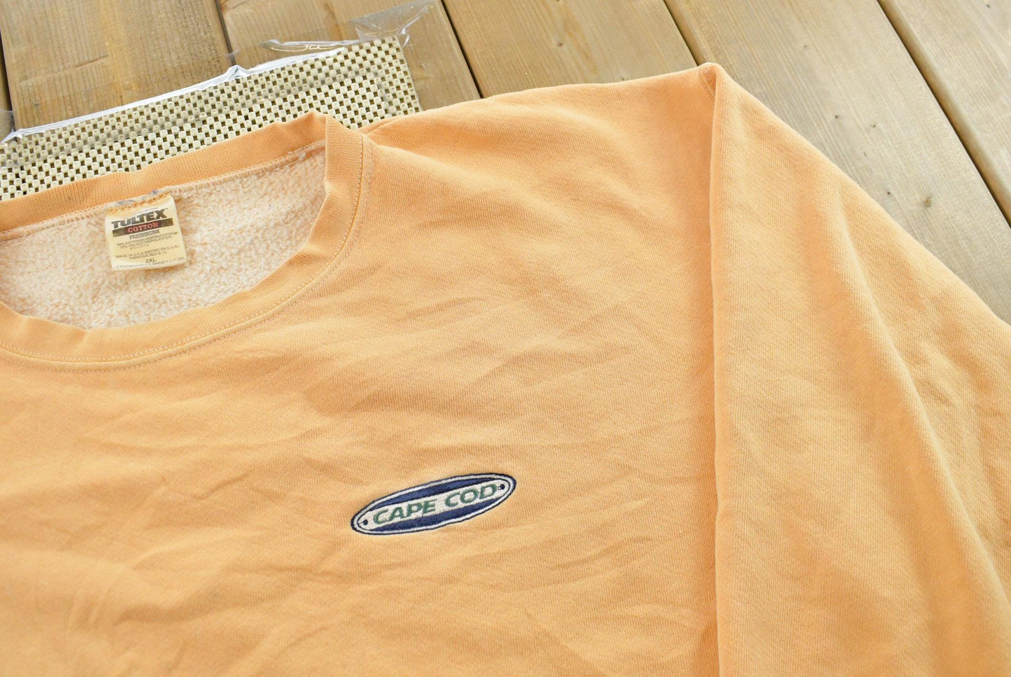 Vintage 1990s Cape Cod Embroidered Crewneck Sweatshirt Men's 2XL