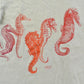 Vintage 1990s Sea Horse Ocean Wildlife Men's M