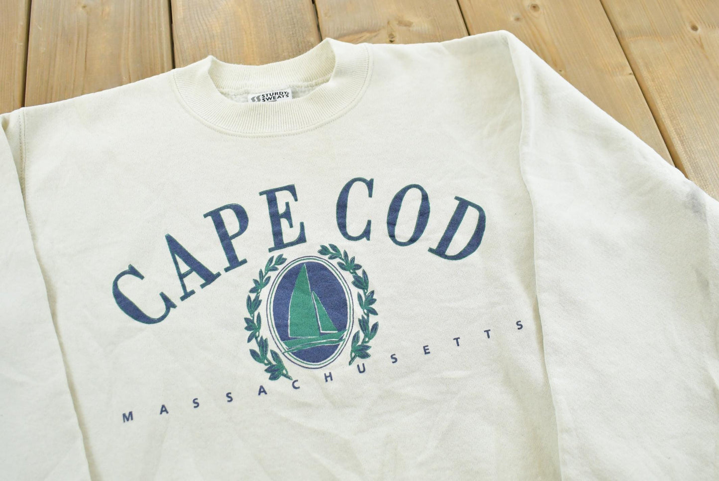 Vintage 1990s Lee Cape Cod Crewneck Sweatshirt Men's XS