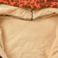 Vintage 1980s Lined Orange Woodland Camo Full Zip Hoodie Men's M