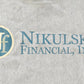 Vintage 2000s Nikulski Financial Champion Reverse Weave Crewneck Sweatshirt Men's Medium