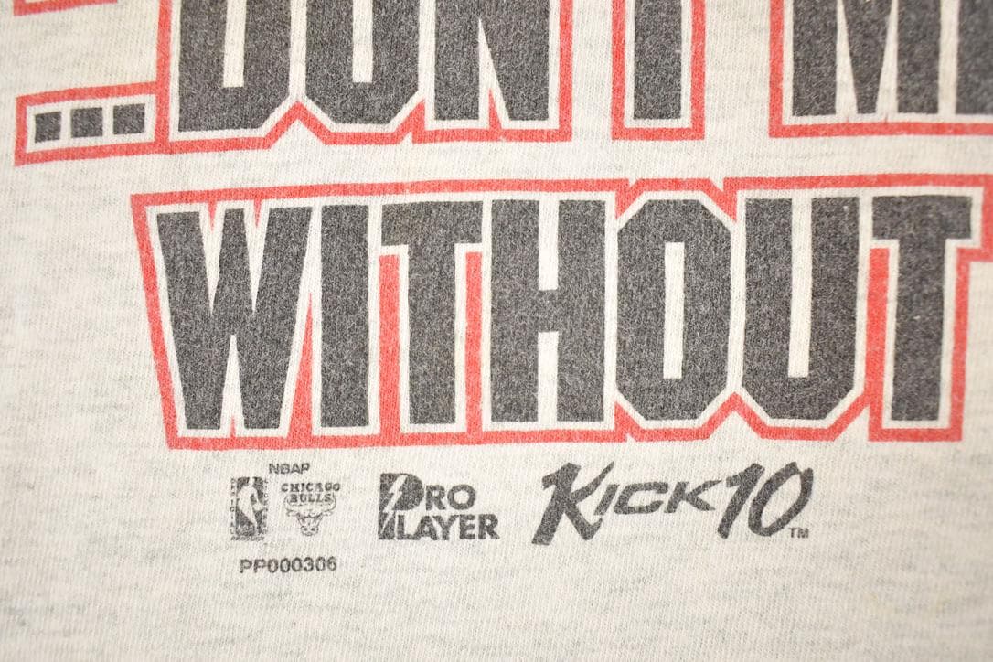Vintage 1996 Chicago Bulls T-Shirt, NBA Graphic Tee, Men's M