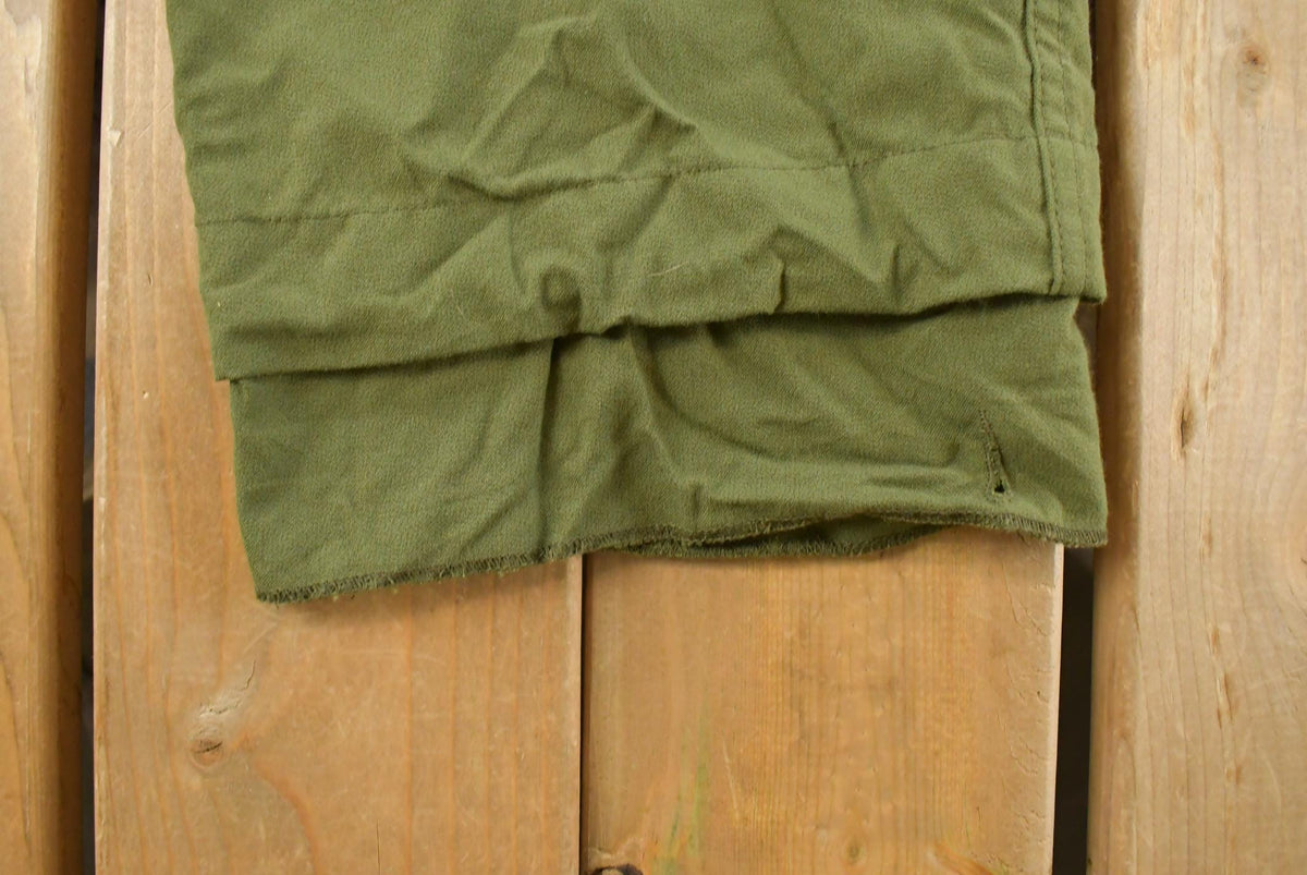 Vintage 1990s Military Green Cargo Pants Men's 32 x 26.5