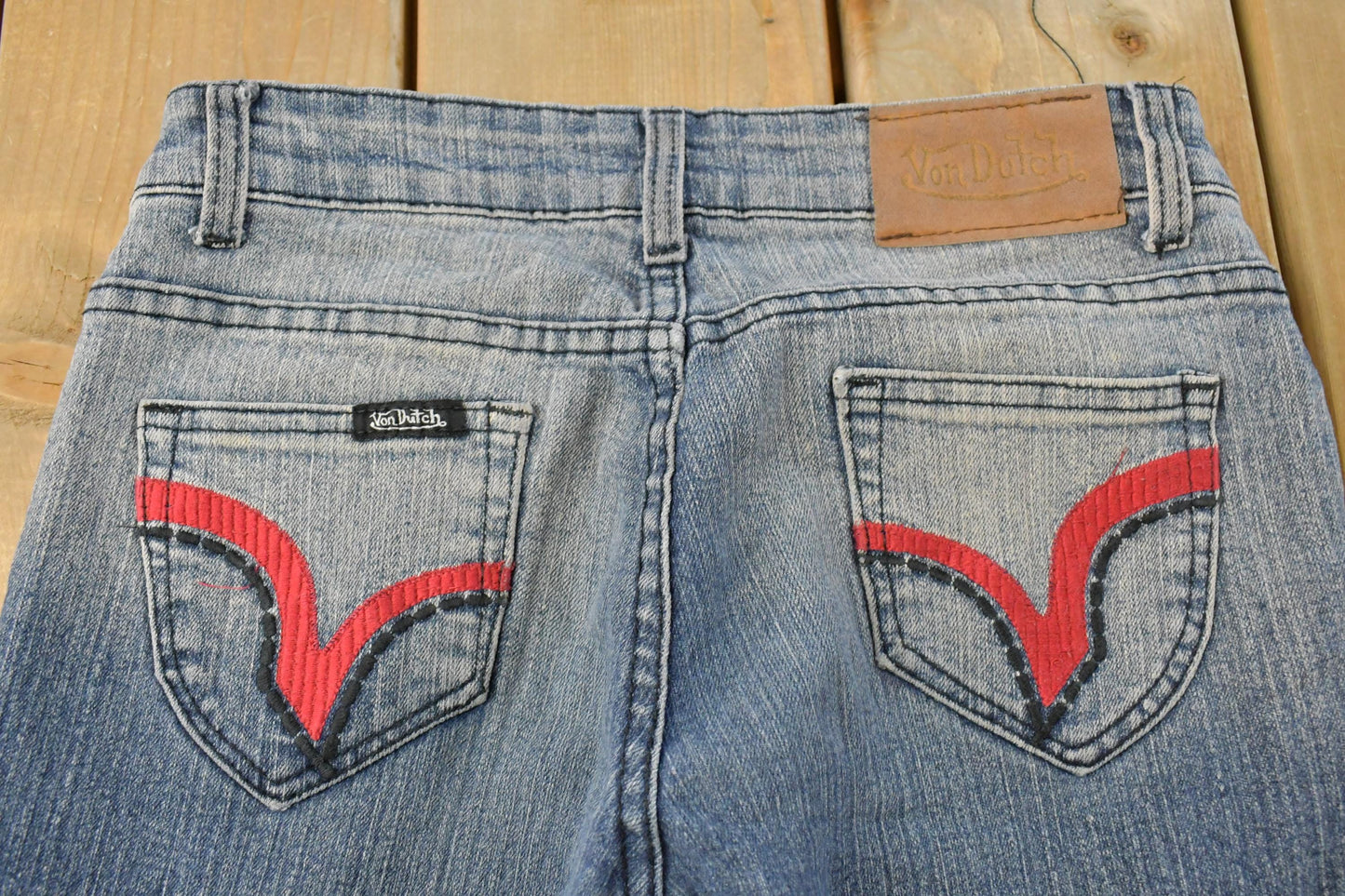 Vintage Y2K Von Dutch Denim Jeans Youth 28 x 28