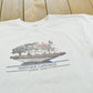 Vintage 1990s Warther Carvings Dover Ohio Steam Engine Train T-Shirt Men's XL