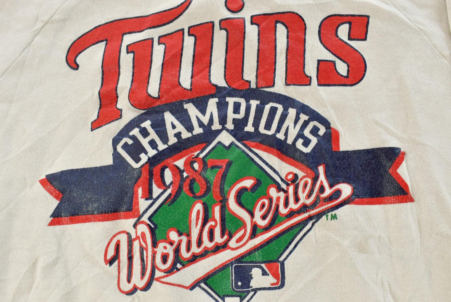 Vintage 1987 Minnesota Twins MLB Champion Crewneck Sweatshirt Men's M