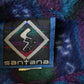 Vintage 1990s Santana Aztec Fleece Button Up Shirt Men's L