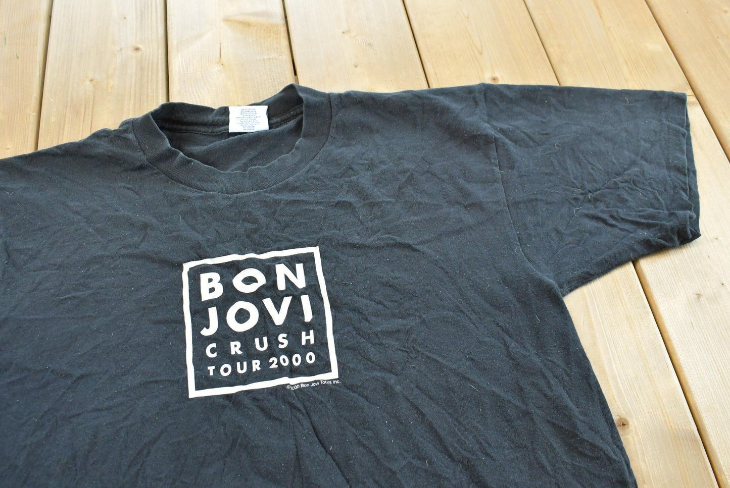 Vintage 2000 Bon Jovi Crush Tour Band T-shirt Mens L
