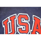 Vintage 1990s Steve And Barry's Embroidered USA Crossgrain Crewneck Sweatshirt Mens L / Made In USA / 90's Destination Sweater from propervintagecanada