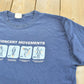Vintage Y2K Blue Man Group Rock Concert Movements Band T-Shirt Men's L