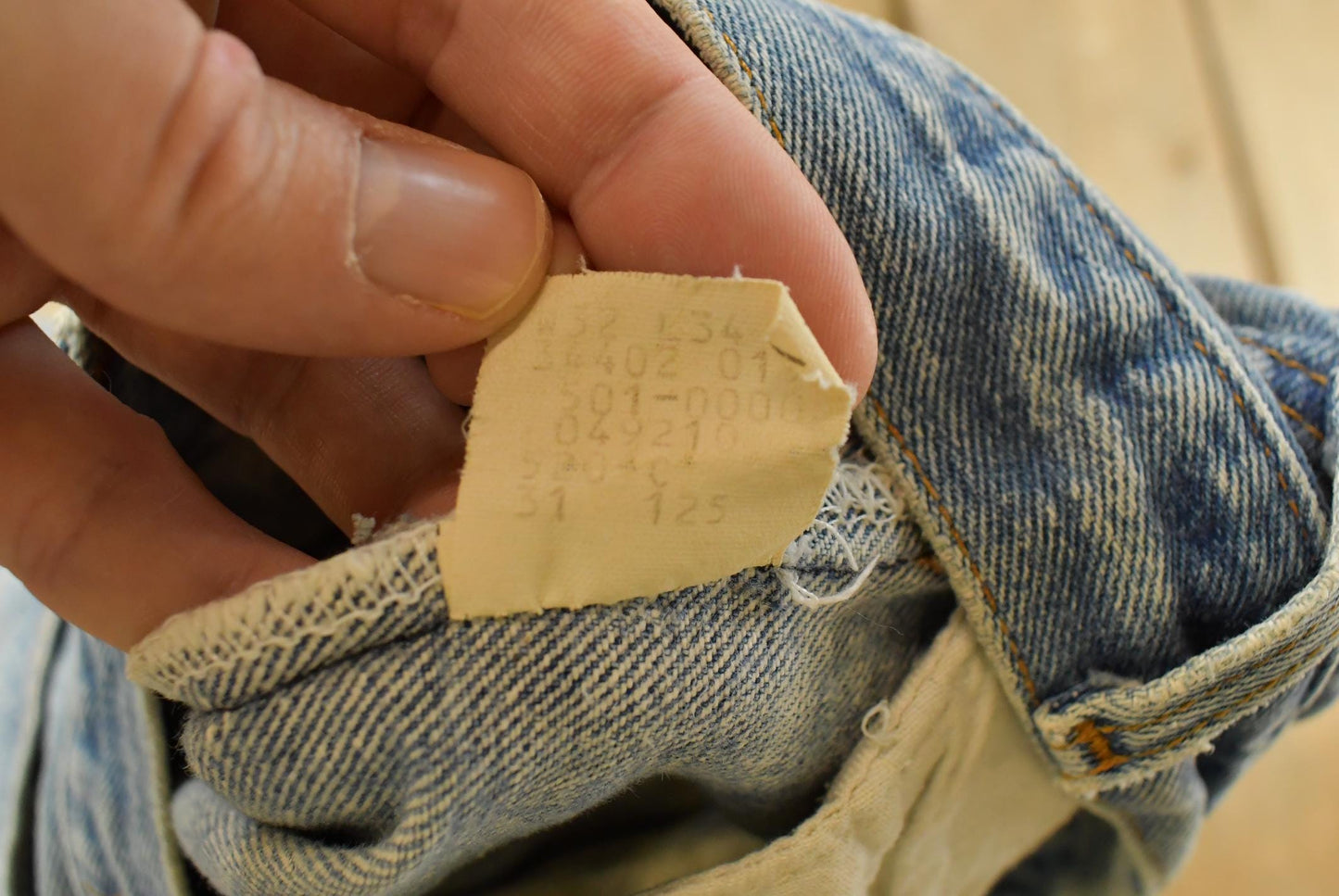 Vintage 1990s Levi's 501 Original Fit Denim Jeans Men's 31 x 29.5