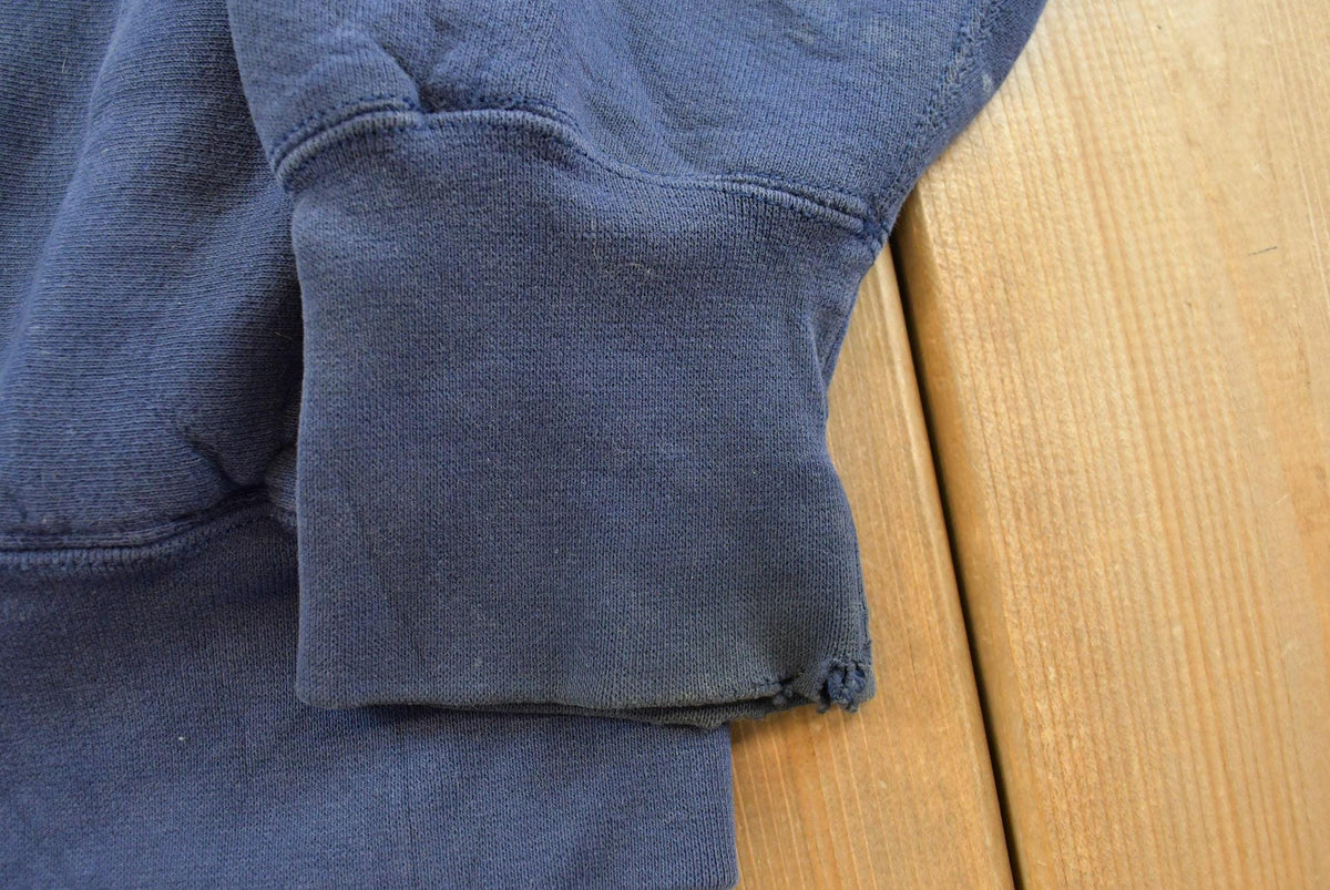 Vintage 1990s University of New Hampshire UNH Lee Cross Grain Reverse Weave Style Hoodie Sweatshirt Men's 2XL
