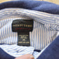 Vintage 1990s Structure Striped Rugby Polo Shirt Men's L