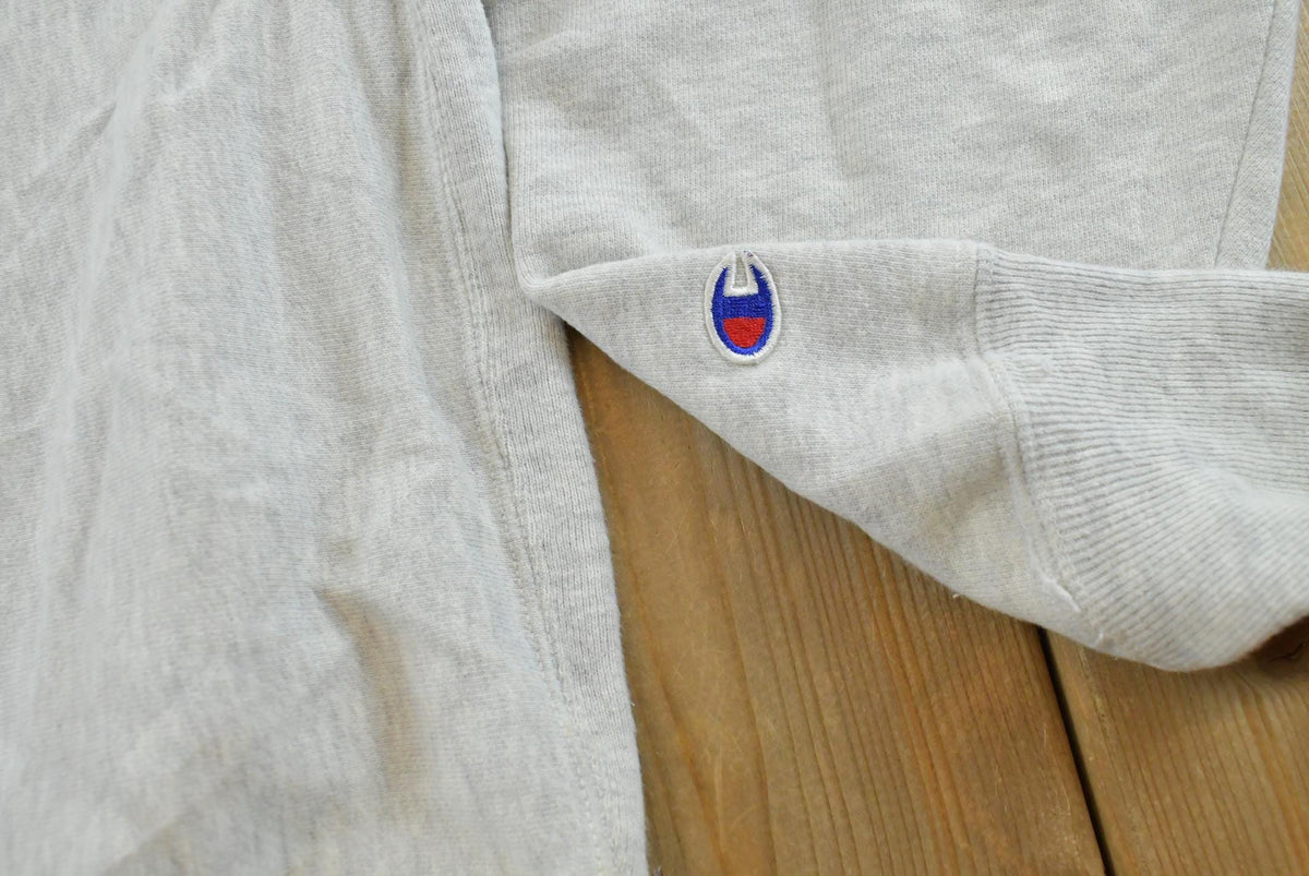 Vintage 1990s NYU Champion Reverse Weave Crewneck Sweatshirt Men's L