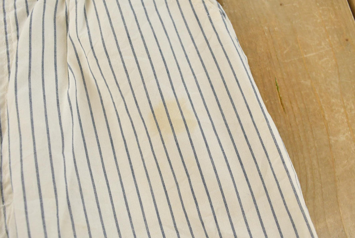 Vintage 1980s Lee Lightweight Railroad Stripe Cotton Pants Women's 26 x 23