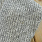 Vintage 1980s Gray 3D Cable Knit Crewneck Sweater Men's M