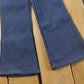 Vintage 1980s Deadstock Maverick Denim Blue Jeans Youth Size 20 x 19
