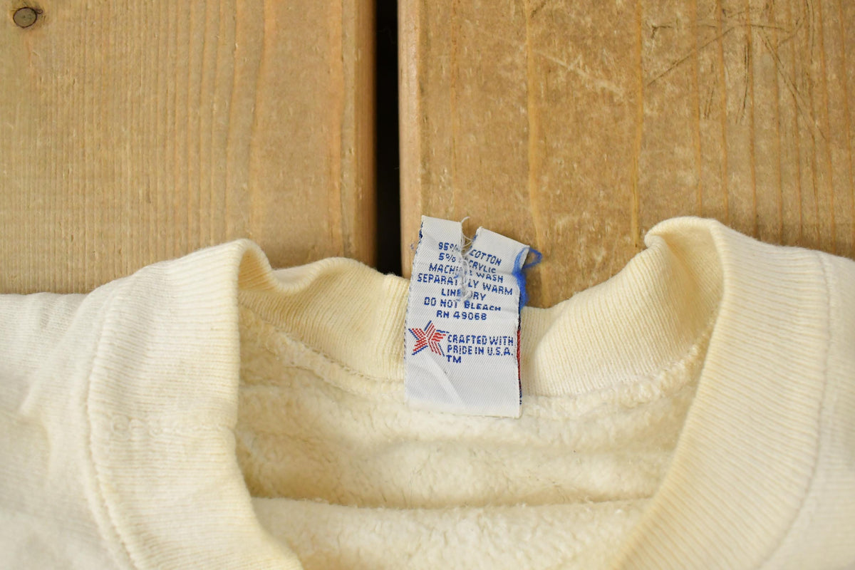 Vintage 1990s Duke University Collegiate Crewneck Sweatshirt Men's Large