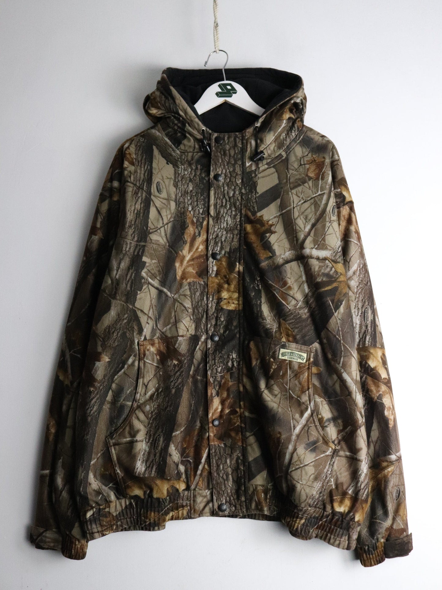 Field & Stream Jacket Mens XL Brown Tree Camo