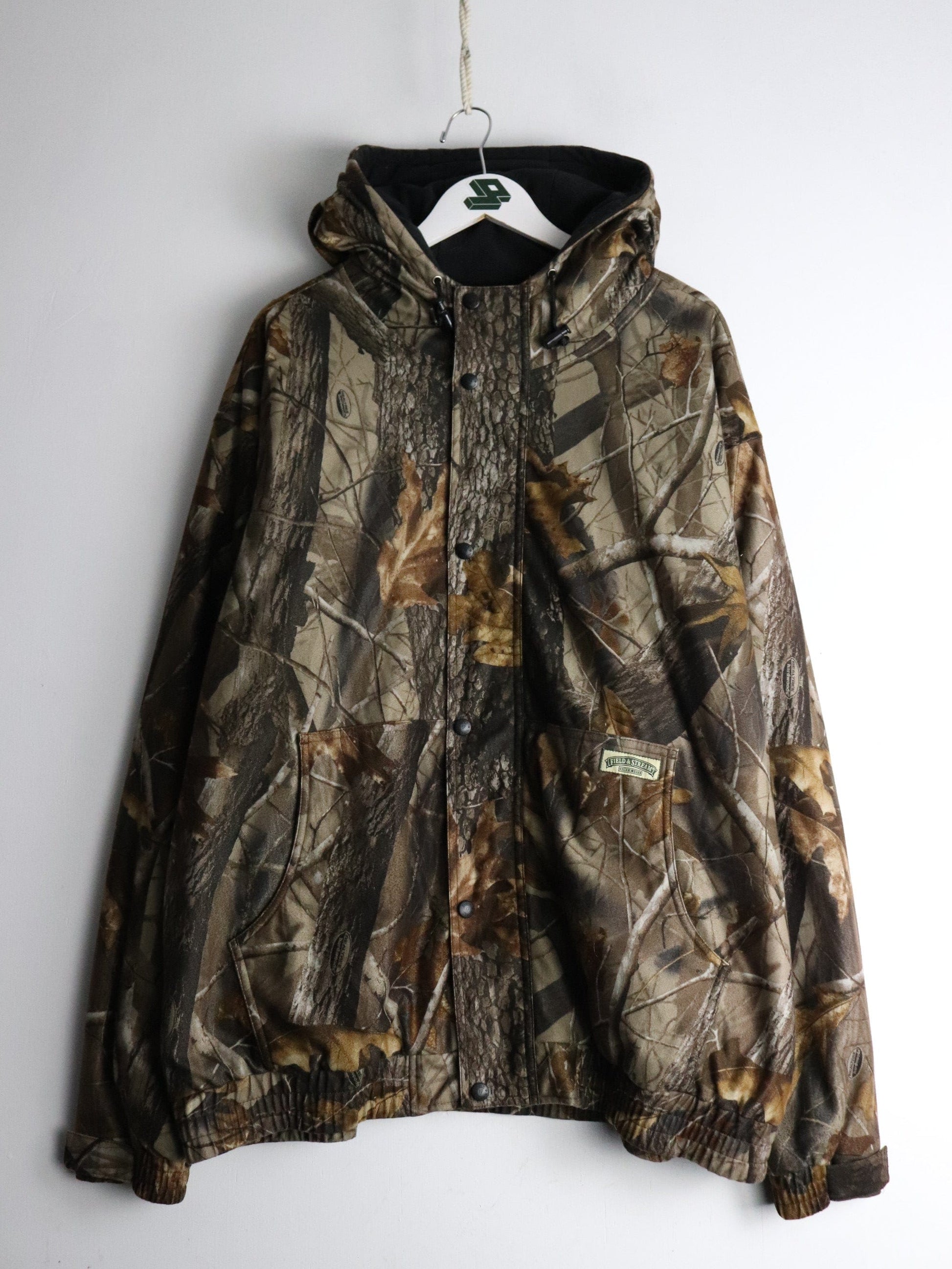 Field & Stream Jacket Mens XL Brown Tree Camo
