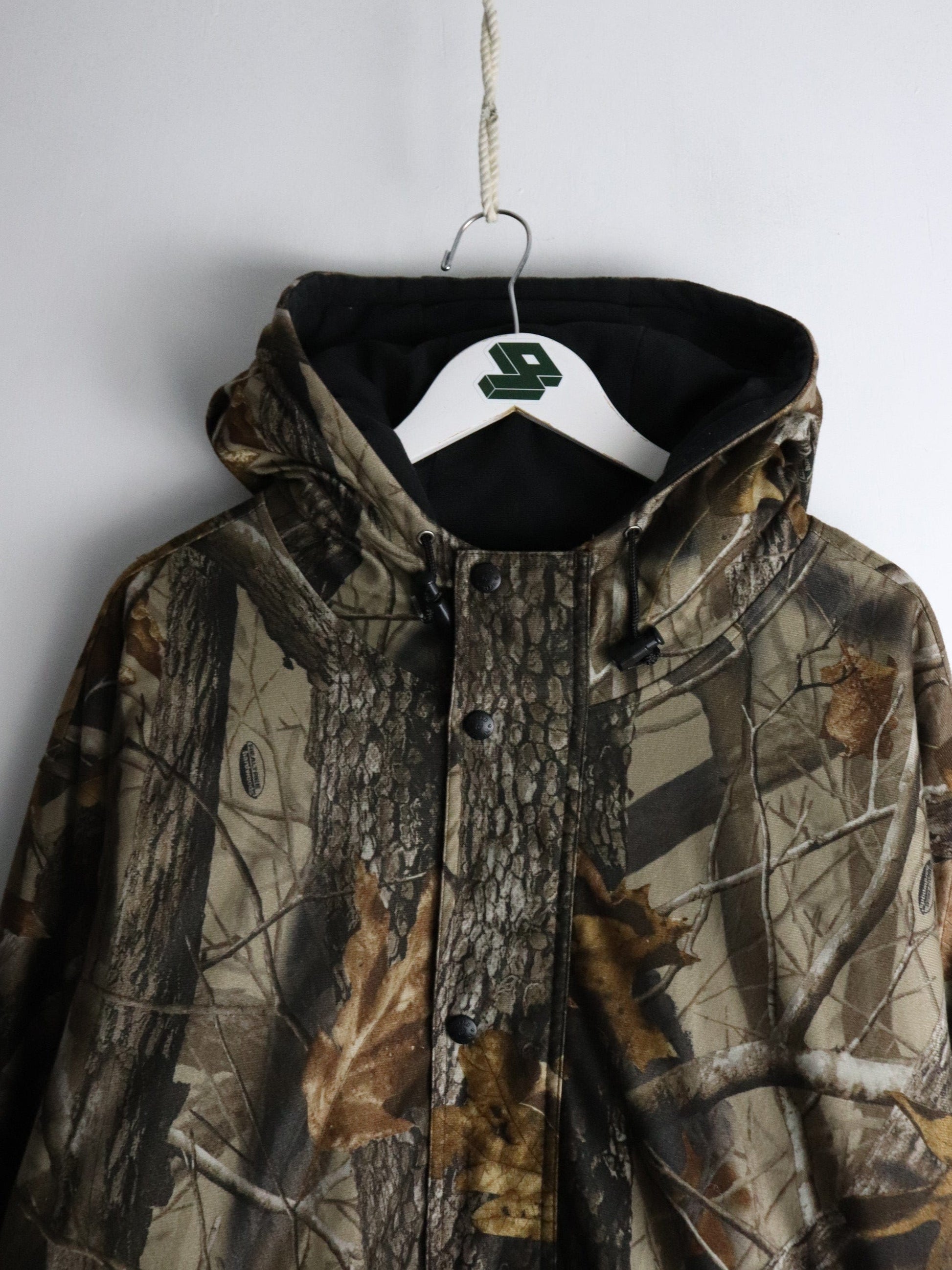 Field & Stream Jacket Mens XL Brown Tree Camo