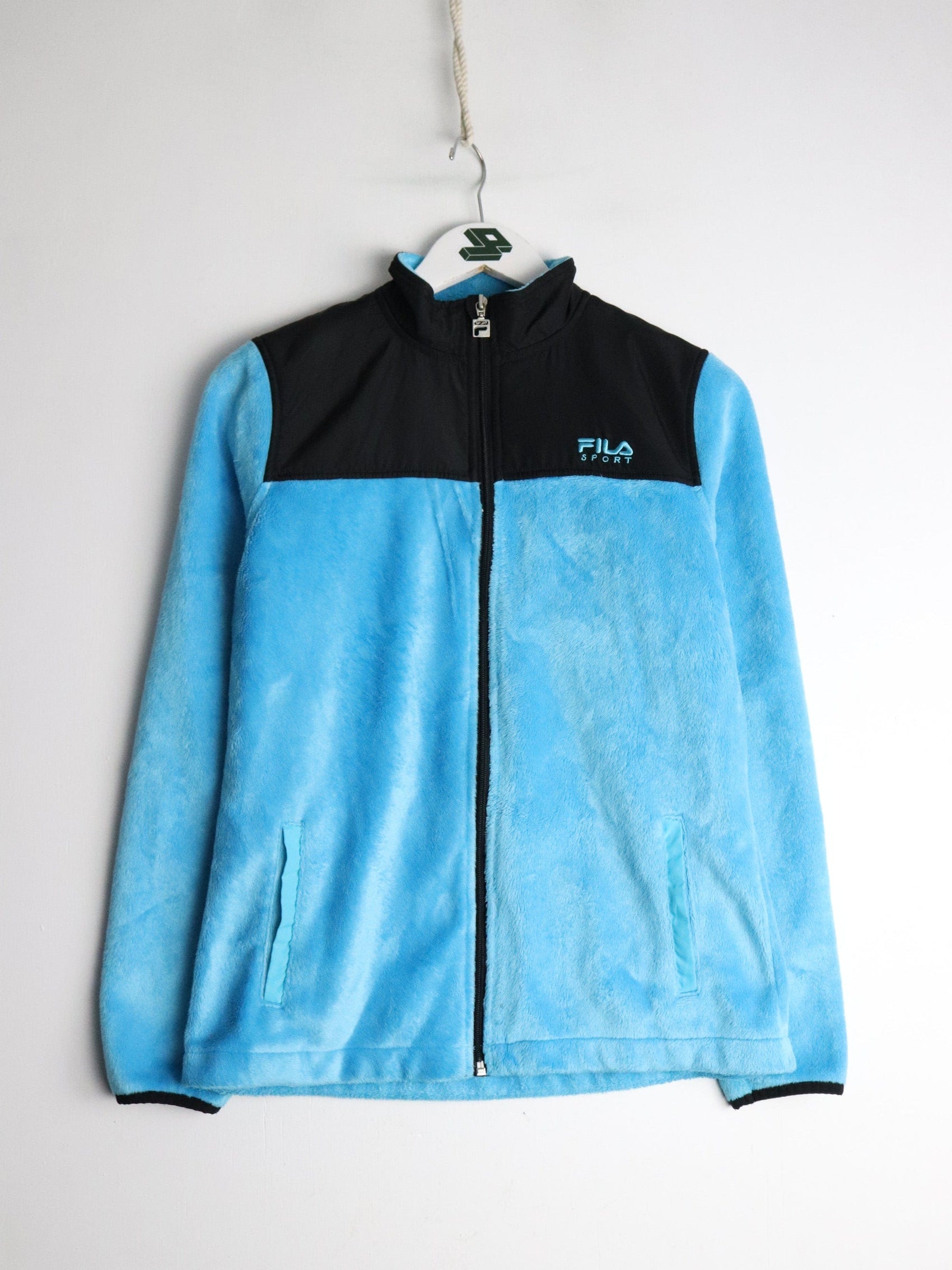 Fila Sweater Youth XL Blue Fleece from propervintagecanada