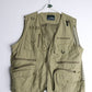 Fishing Vest Fits Mens 2XL Beige Outdoors from propervintagecanada