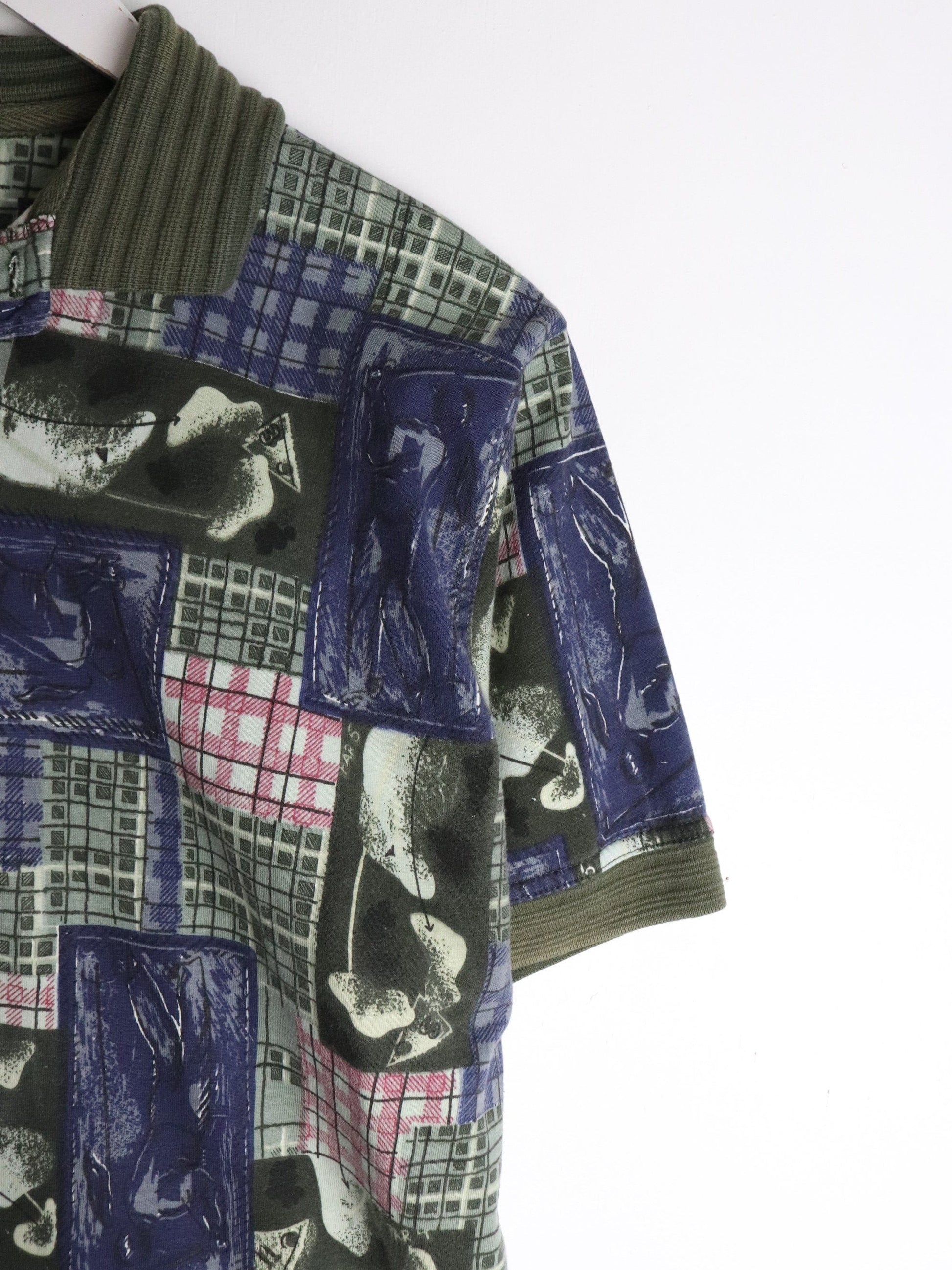 Fox Golf Polo Shirt Mens Medium Green from propervintagecanada