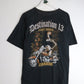 Friday 13th Bike Rally T Shirt Mens XL Black from propervintagecanada