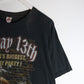Friday 13th Bike Rally T Shirt Mens XL Black from propervintagecanada