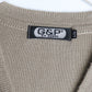 G & P Sweater Womens L/XL Brown Knit Cardigan from propervintagecanada