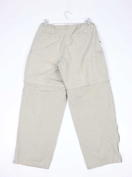 Gander Mountain Guide Series Pants Fits Mens 34 x 29 Brown Hiking Convertible