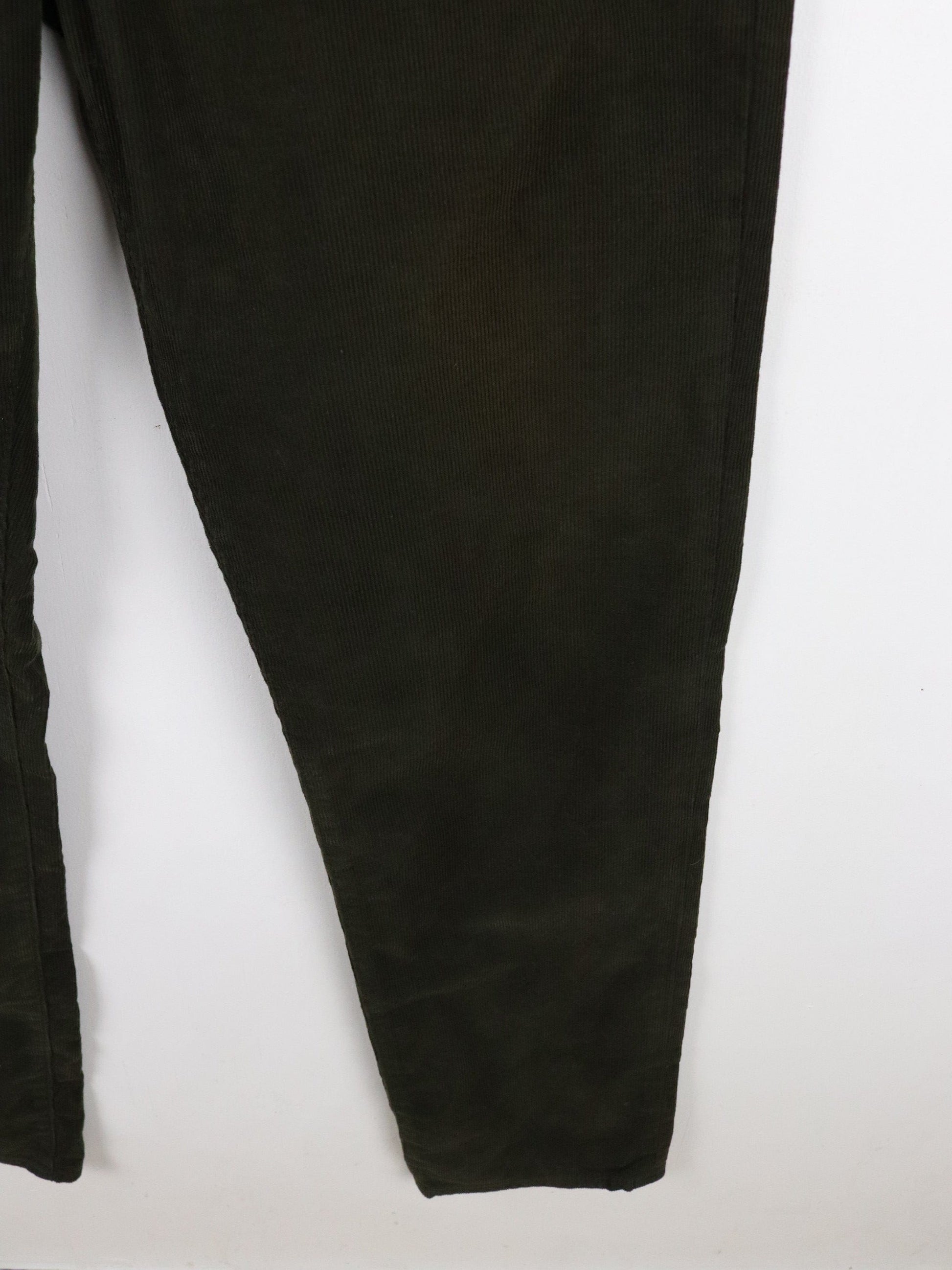 Gap Corduroy Pants Mens 32 x 34 Green Corduroy Straight Fit from propervintagecanada