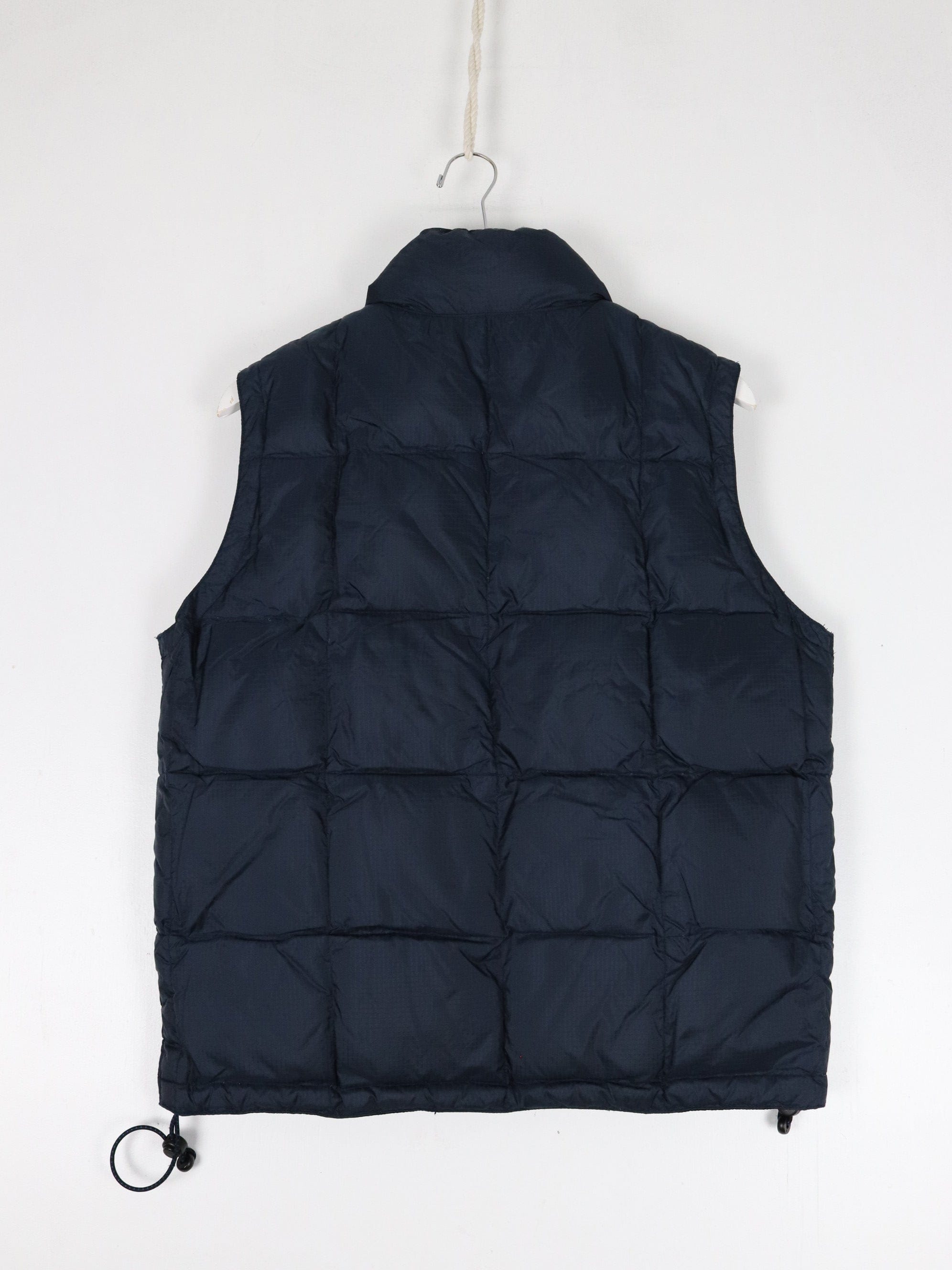 Vintage Gap Vest Mens XS Blue Black Down Puffer Jacket Reversible