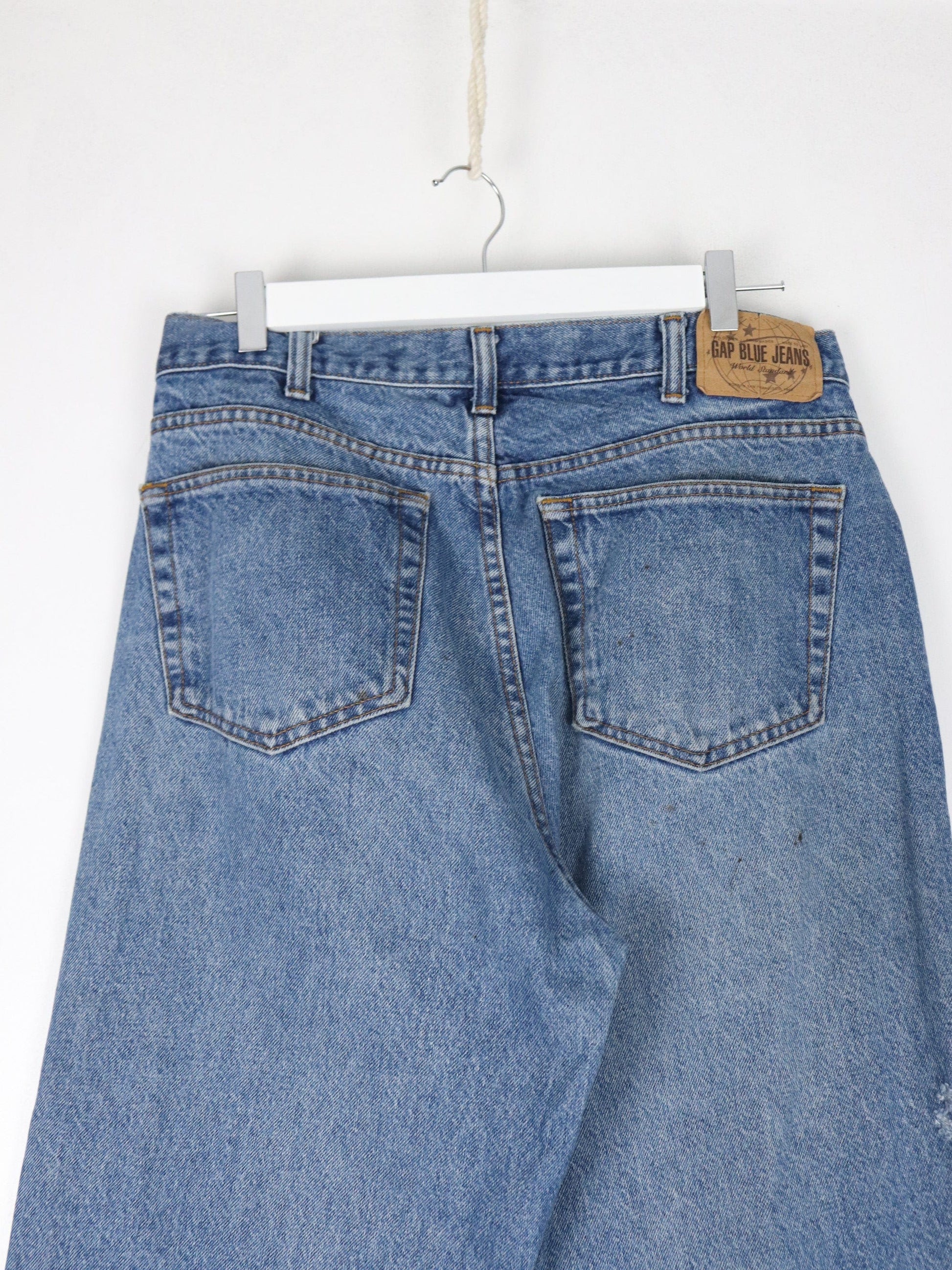 Gap Jeans Vintage Gap Pants 35 x 34 Blue Denim Jeans Easy Fit