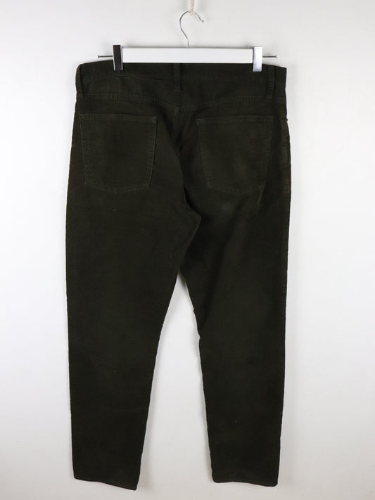 Gap Pants Gap Corduroy Pants Mens 32 x 34 Green Corduroy Straight Fit