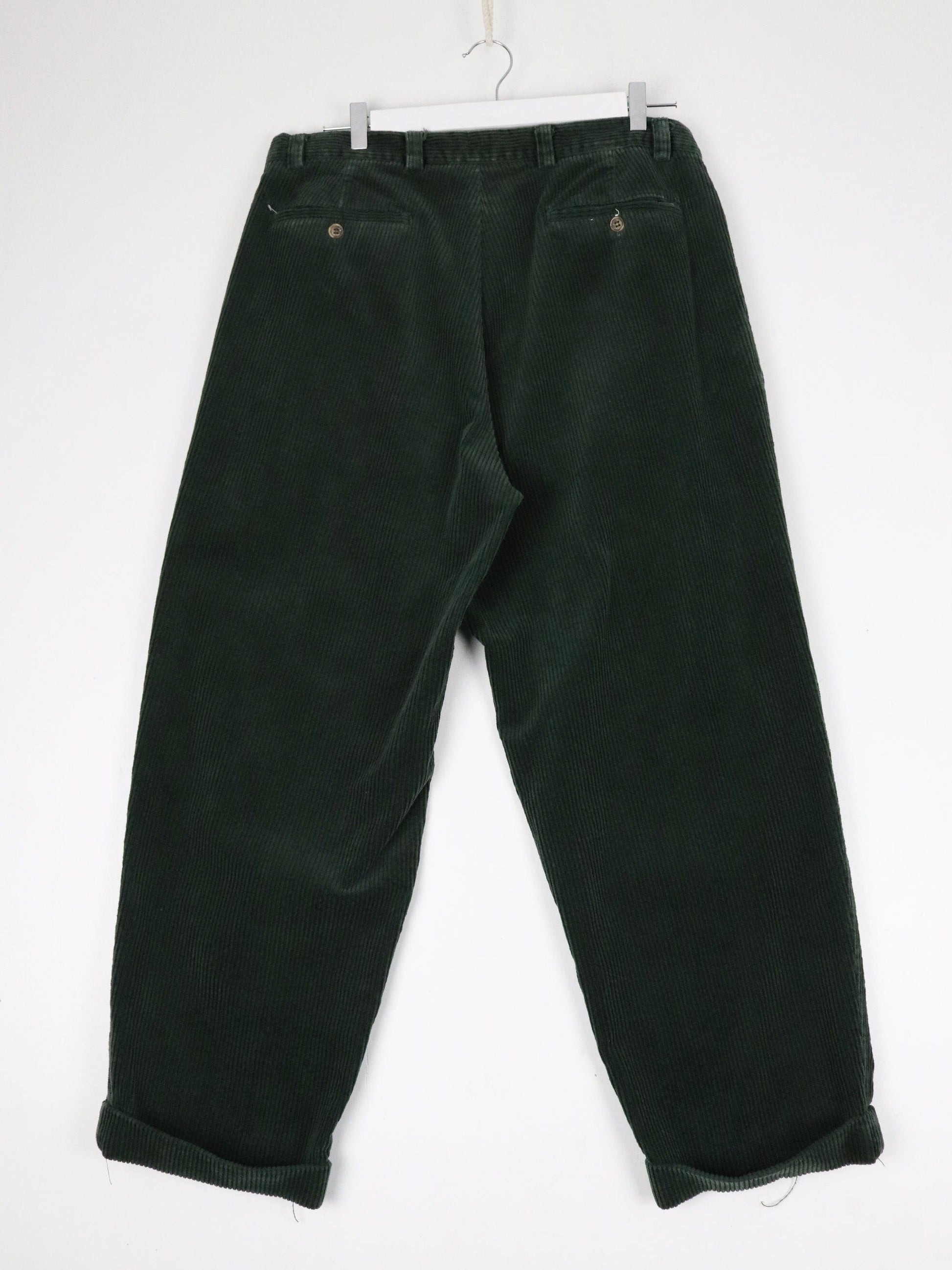 Gap Pants Vintage Gap Pants Mens 34 x 26 Green Corduroy Trousers