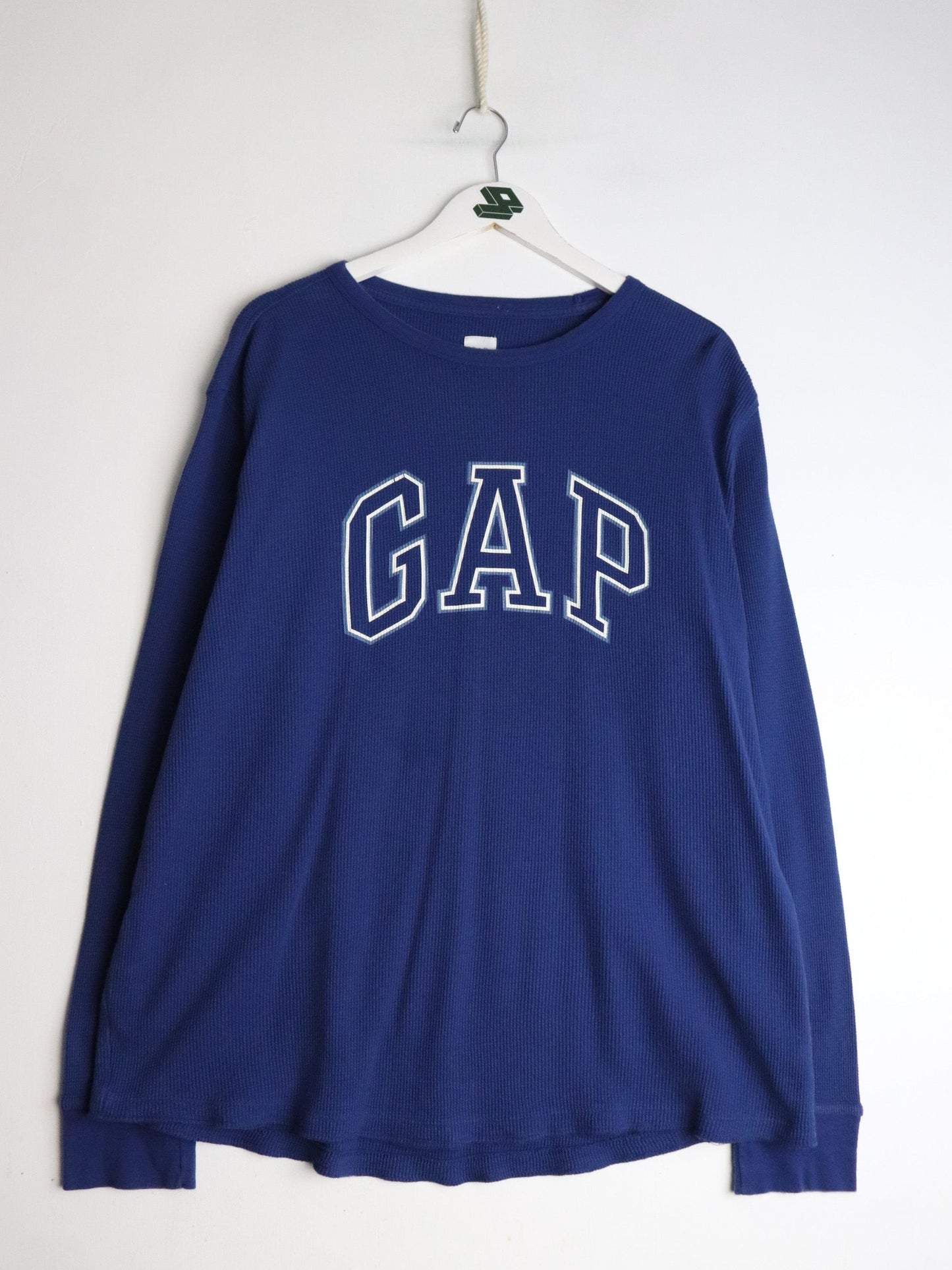 Gap Shirt Mens XL Blue Thermal from propervintagecanada